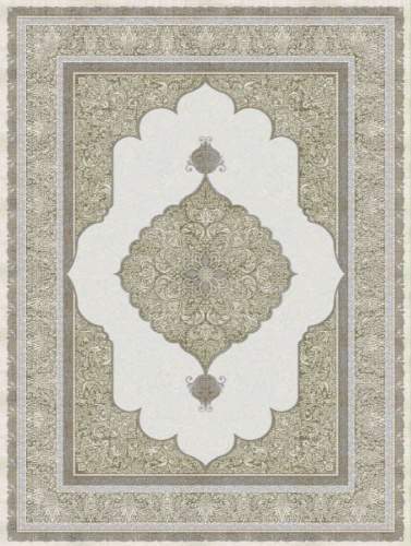 Ковер Rodin Beige 6814/XF62  Beyaz/Kahve 1.5*2.3 