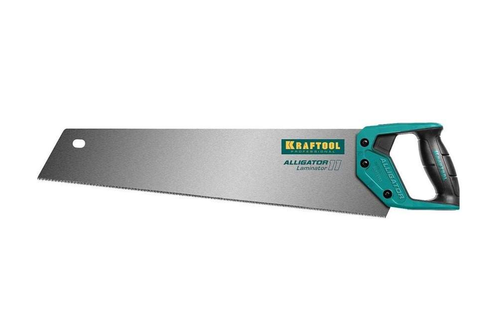 Ножовка Kraftool Alligator Laminator 11 500мм  по ламинату  15207