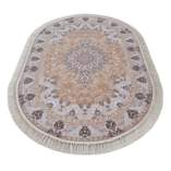 Ковер Nafis 4554 Chocolate   1,5*2,25  овал