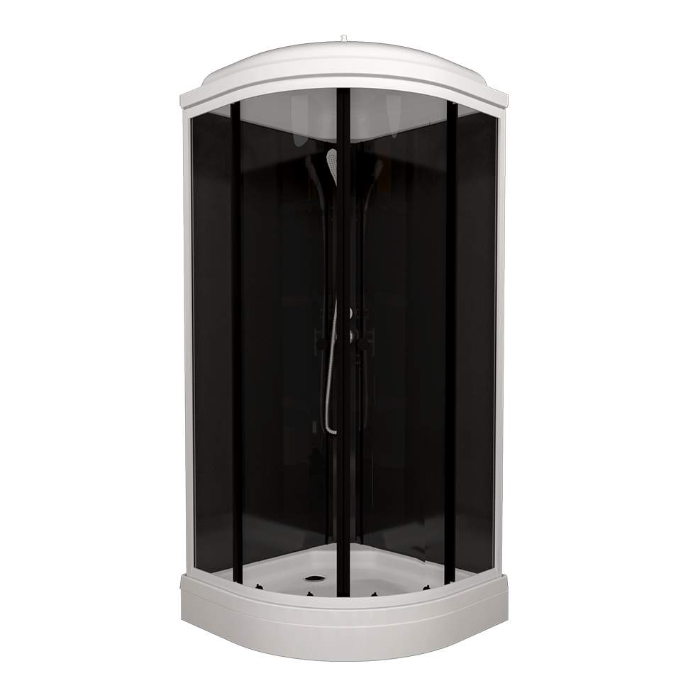 Душевая кабина  Нова " 88*88 А (7мест + сифон D50) 