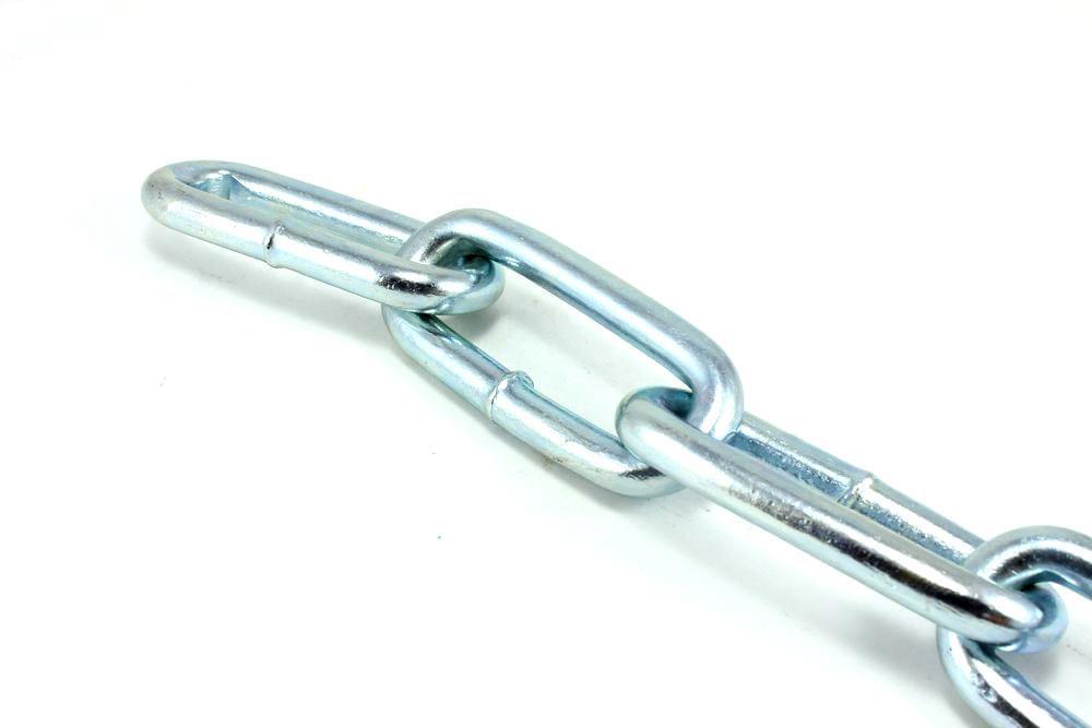 Цепь сварная длин. зв. оцинкованная 8мм (10м)