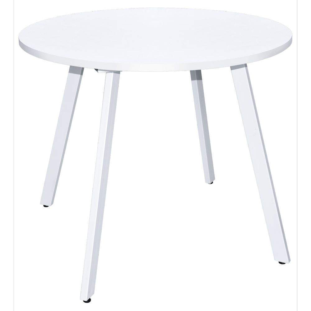 Стол нераздвижной Лофт2 Белый d-900 белый