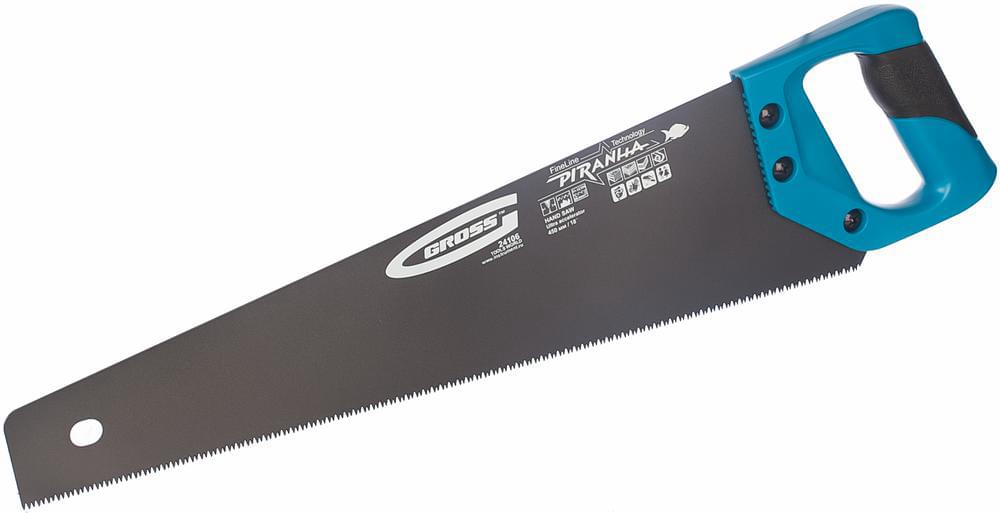 Ножовка GROSS Piranha  п/дереву  450мм кал.зуб  24106