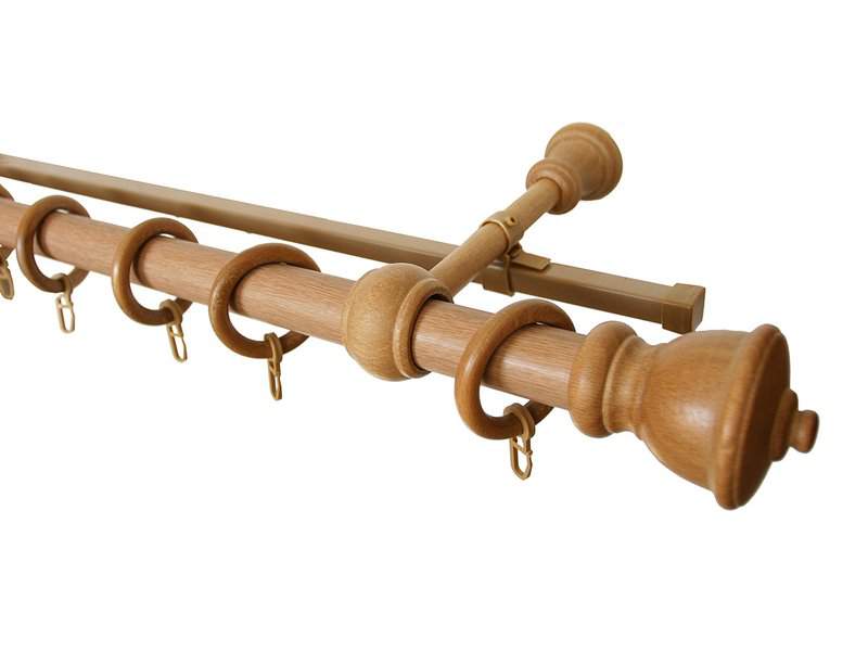 Карниз составной Эд-12 КВ Натур. дерево 4,0