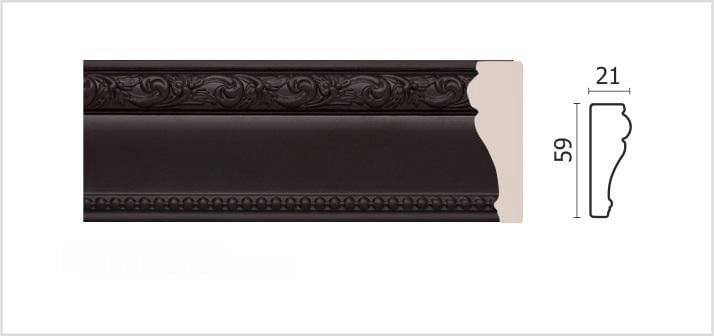Багет интерьерный  161-39  2,4м / 60*20