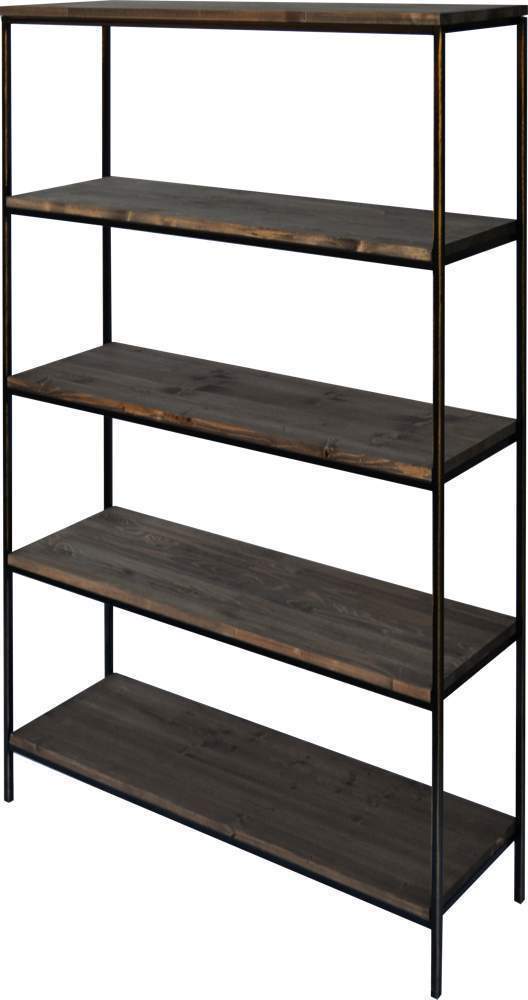 МЕТАЛЛ-ДЕКОР Полка №1419 Лофт h150х30х98см 5-ти ярусная 