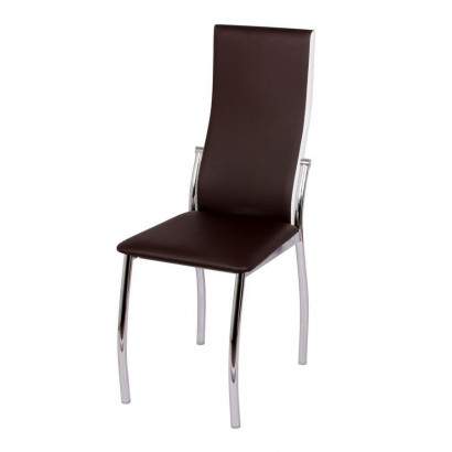 Стул А1.05-04 Комфорт с утонением Santorini 0429 шоколад