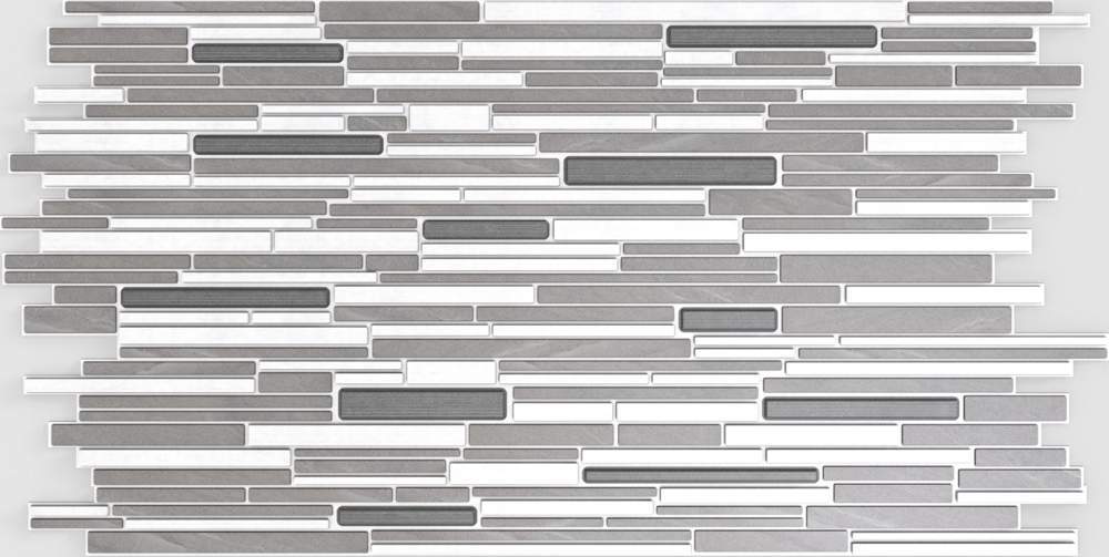 Панель ПВХ 0,4 декоративный камень "Графит" 4620772258612