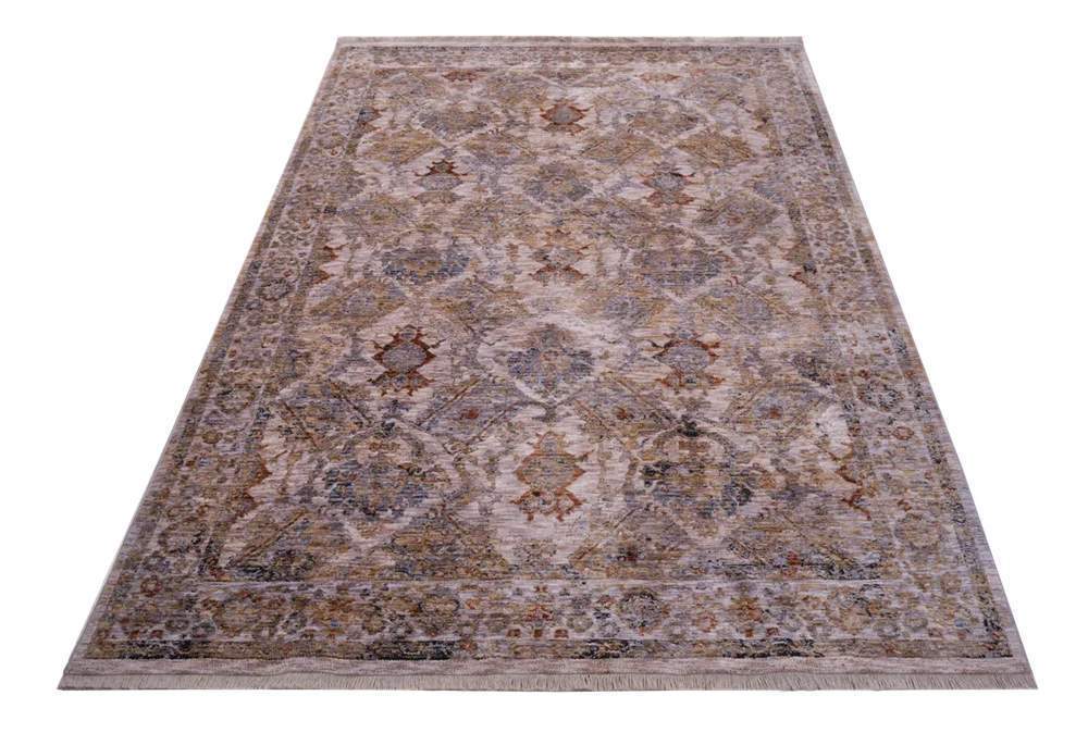 Ковер Bodrum A2511A/AS1 Blue/Terra   1,6x2,4  овал