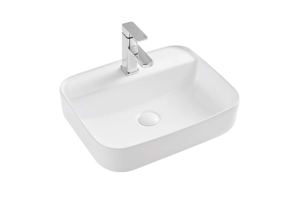 Раковина RD-516 накладная на столешницу, белый  500х400х140 мм H