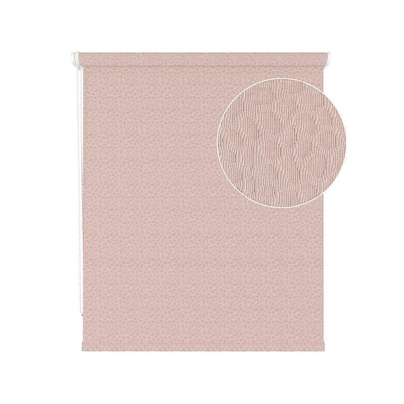 Штора рулонная универсальная с/з 80%  POIS Розовый   52*170  75054