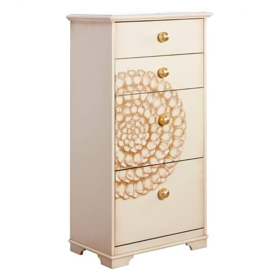 Тумба д/обуви "Heri"-4  (с 4-мя ящиками)(Айвори(АС)  11557