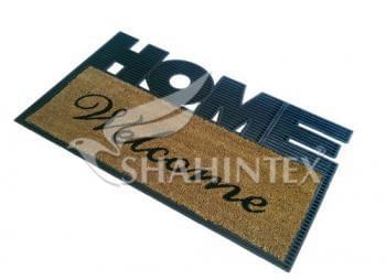 Коврик придверн. SHAHINTEX резиновый с кокосом  45x75  SH25
