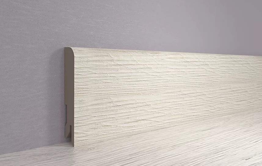 Плинтус МДФ ламинированный, Пл 80МДФ.2400.24043 сосна скания