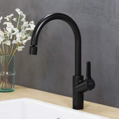 Смеситель  Eclipce  310722300 д/кухни  черный