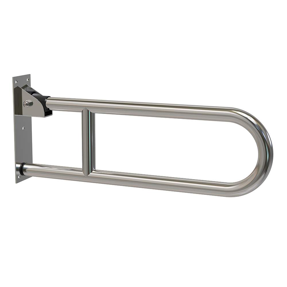 Поручень д/инвалидов к унитазу откидной  BRIMIX 947