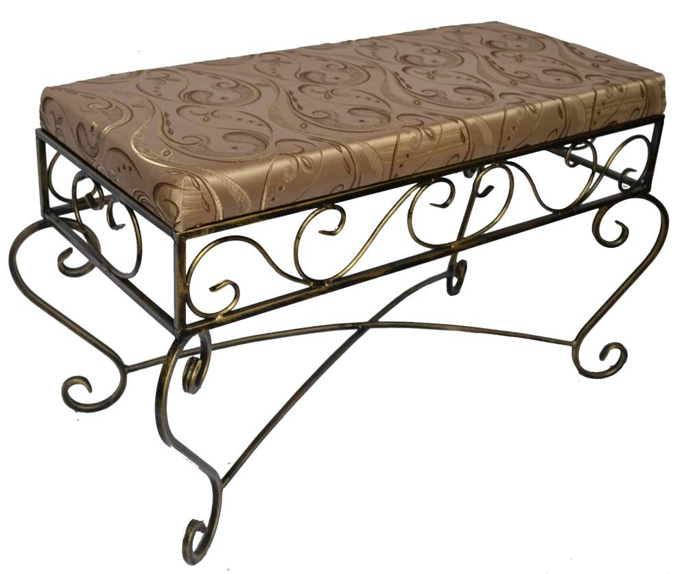 МЕТАЛЛ-ДЕКОР Банкетка №557 h55*80*35см