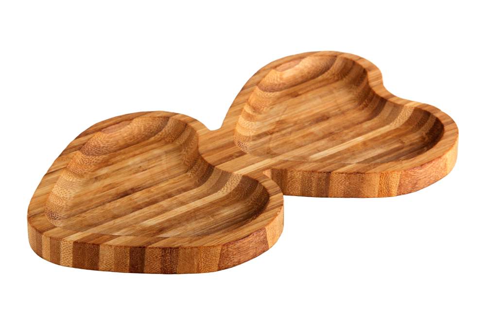 КОРАЛЛ Менажница 191030/5345 бамбук 25*14*1,7см