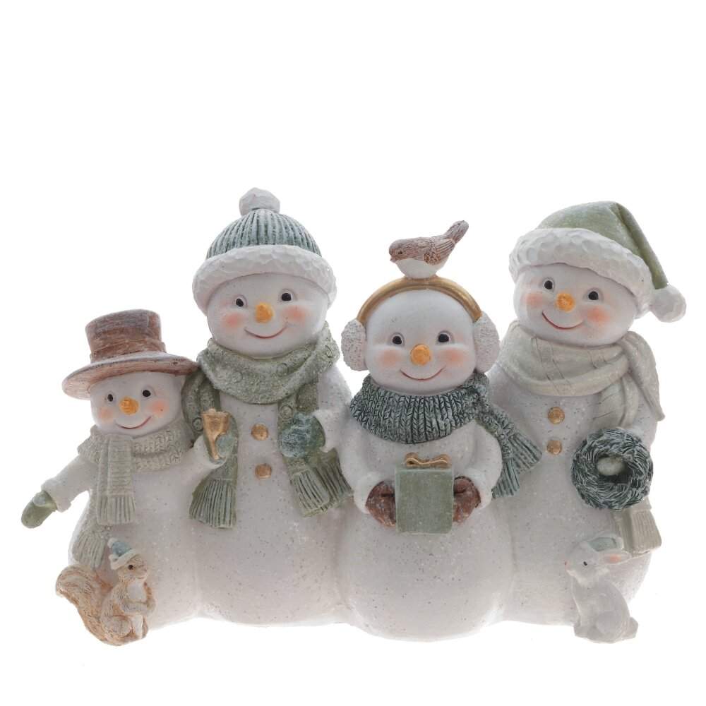 REMECO COLLECTION Фигурка 811211 Снеговики 19х7х12,5см 