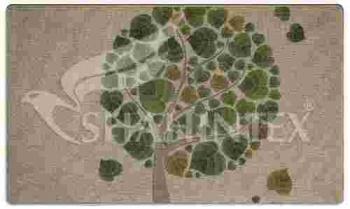 Коврик универс. SHAHINTEX  Spring  Len SH L001  60х90