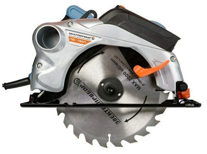 Пила дисковая ПД-190Л 1300Вт 190x20мм/67мм Электроприбор