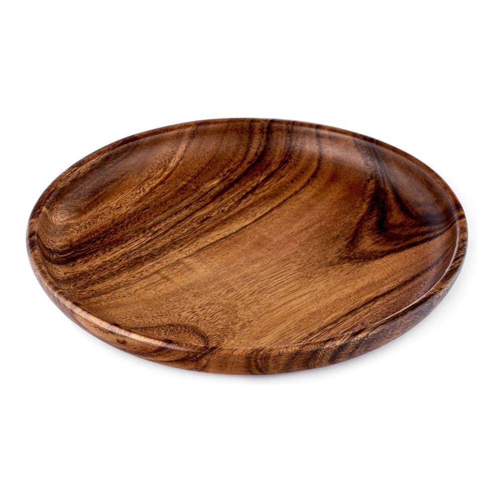 WALMER Блюдо Organic круглое 26х26х3см акация W37000640