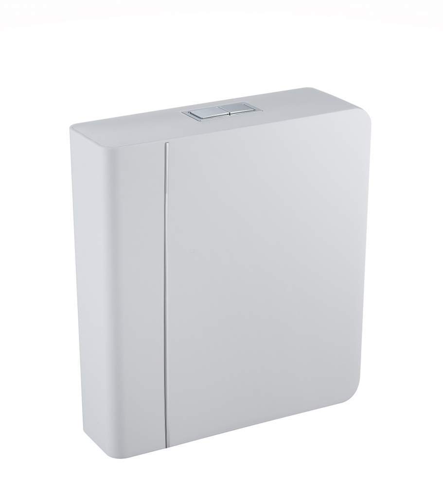 Бачок пластик. с арматурой и  соед.трубой  465х395х122мм RB-863