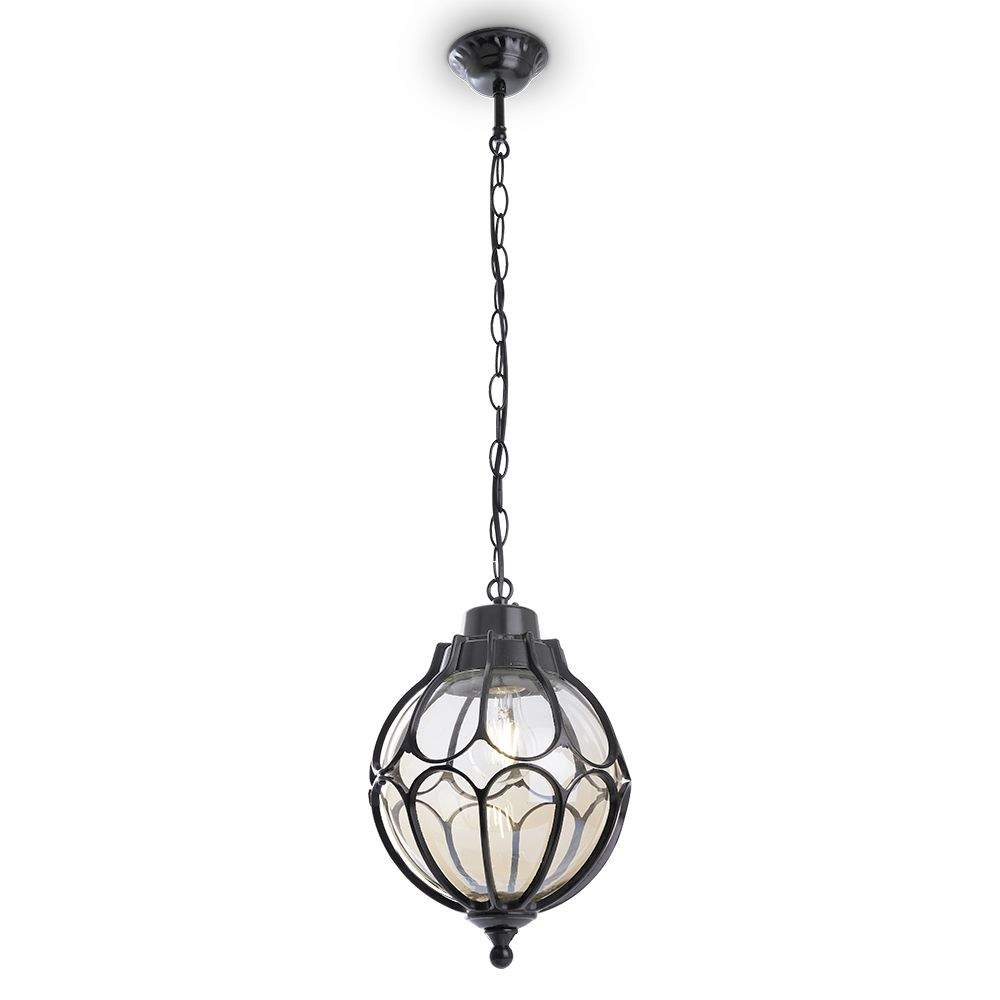 Светильник FERON  PL3805 60W  E27 IP44 черный 