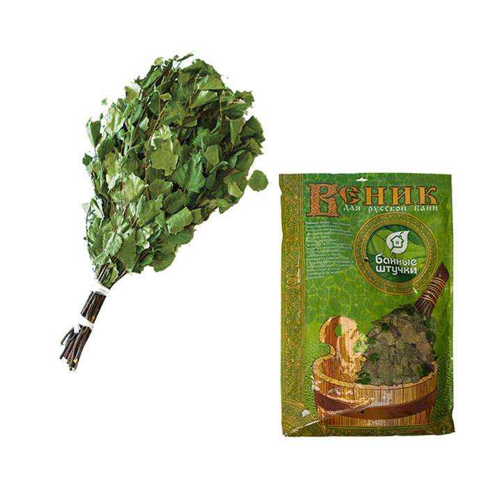 Веник "Банные штучки"  березовый  03647/31177