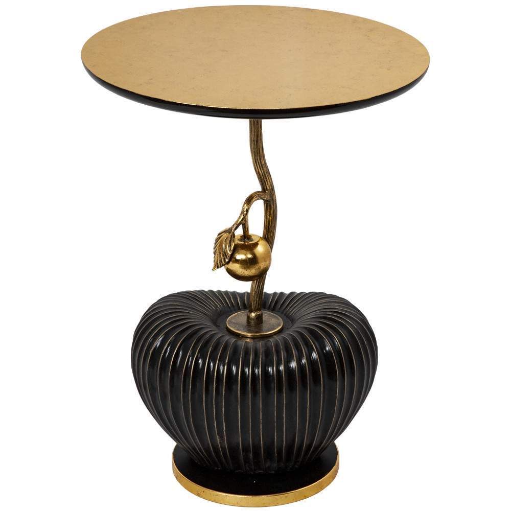 Столик декор."Эдем" Амбер(Бр) цв.ст.Золото,цв.к. Амбер(Бр)  17137