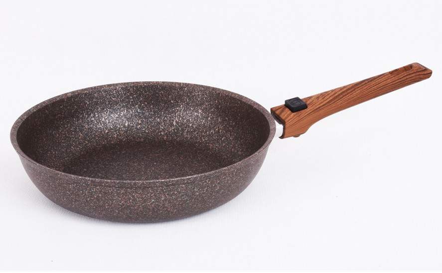 KUKMARA Сковорода сго282a 280х65мм АП Granit ultra (original) съемная ручка 