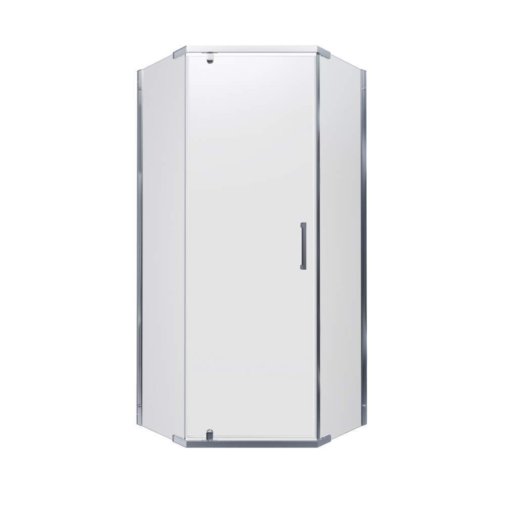 ДШ "Дека-Хром" 90*90 пятиугол. (2 места)