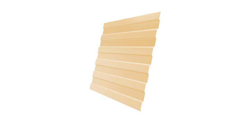 Профнастил С8А 0.4 PE RAL  1014 бежевый/ 6 м.п.