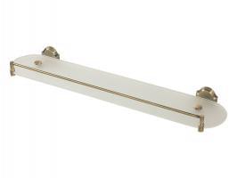 Полка стеклянная Veragio STANFORD VR.STD-7711.BR  60см  с огранич.  бронза