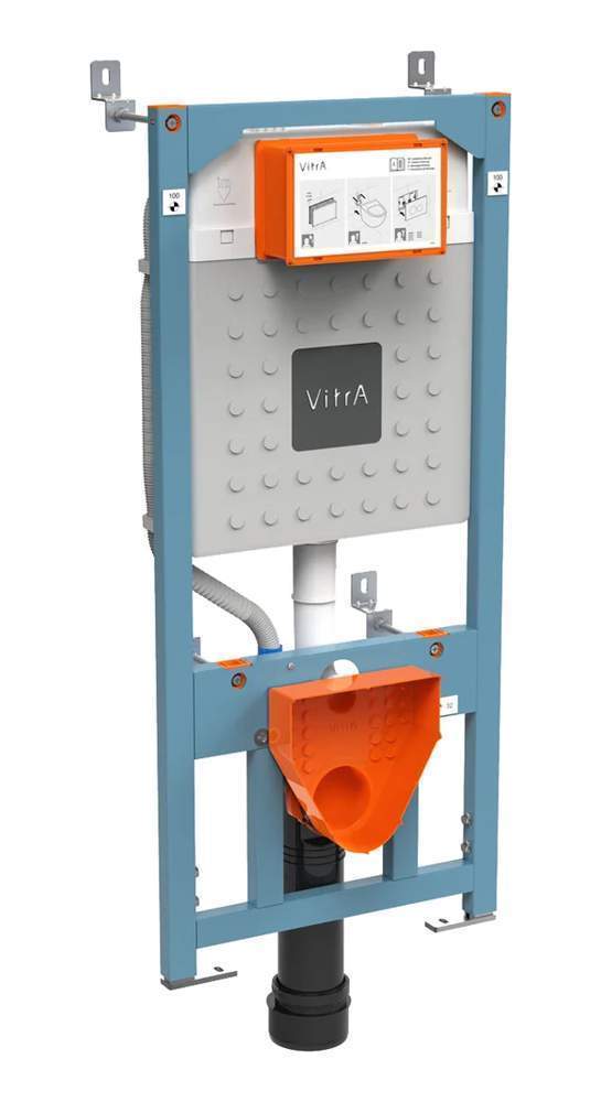 Cкрытая система смыва на 3/6л 762-5800-01 + Клавиша смыва для 740-ХХХХ гл.хром (Loop Т) 740-0780