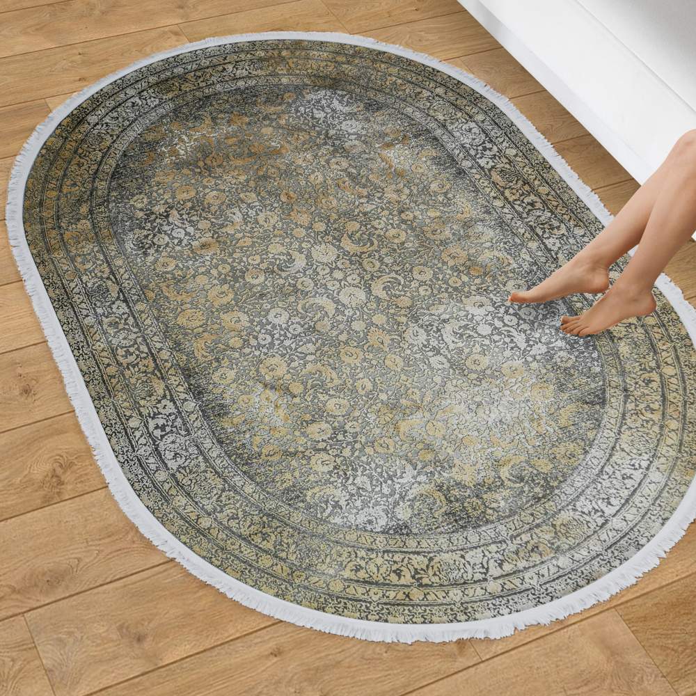 Ковер Shiraz 8174  Charcoal  1.5х2.25