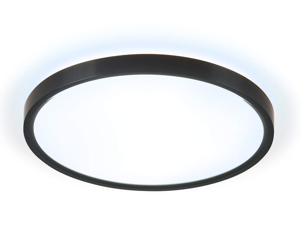 Св-к Ambrella FZ3055 BK черный IP44 33W+10W 6400+6400K D375*40 без ПДУ