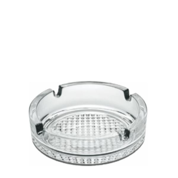 OSZ Пепельница 04с1162 106х34мм круглая с рифленым дном (24)