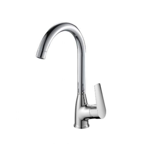 Смеситель Rossinka  S35-23  д/кухни  высокий излив