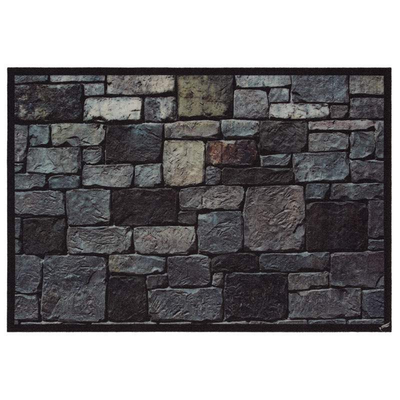 Коврик придверн. влаговпит. SHAHINTEX  DIGITAL PRINT Камни 60*90