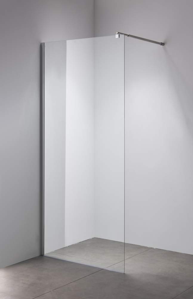 Душевая перегородка  Walk i n - Chrome  стекло 8 мм 80*195см KK REDO  RD-VV80C