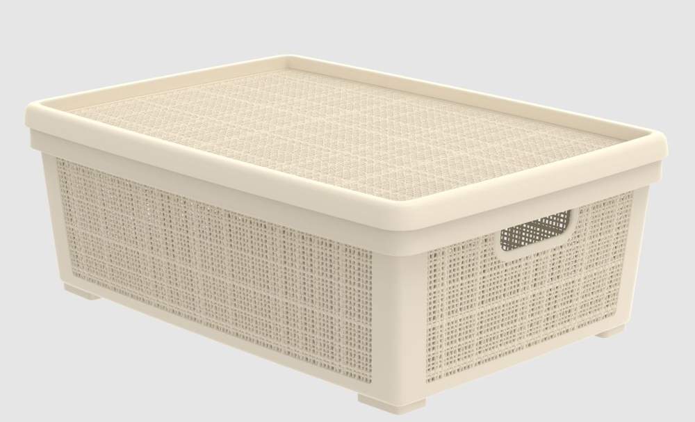 Корзина  40х28,5  11л сл.кость АП451 / 348113