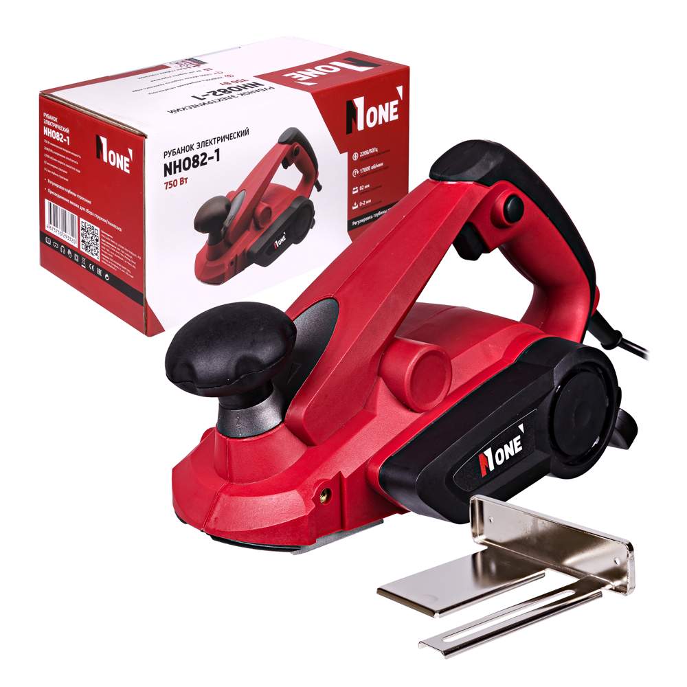 Рубанок NUMBER ONE NH082-1 750Вт 17000об/мин 82мм