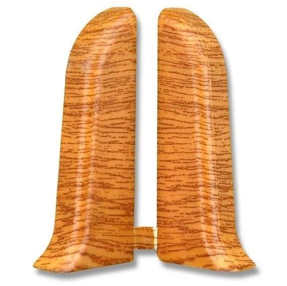 206 Заглушки торцевые (пара)  Идеал Комфорт, Дуб коньячный, 55мм