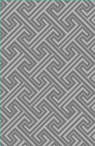 Ковер Татами  Грей  77012/37/1  1,2*1,7 овал