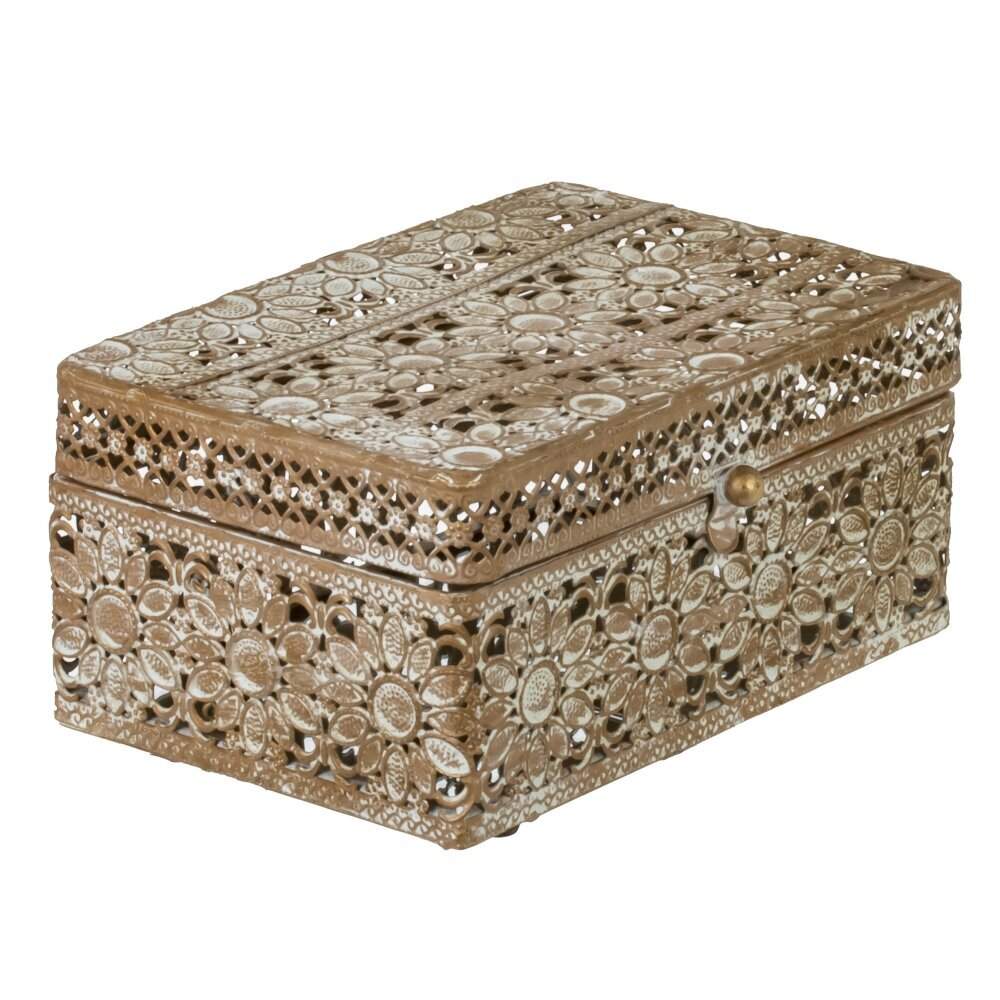 REMECO COLLECTION Шкатулка 817301 металл 15х10,5х7,5см