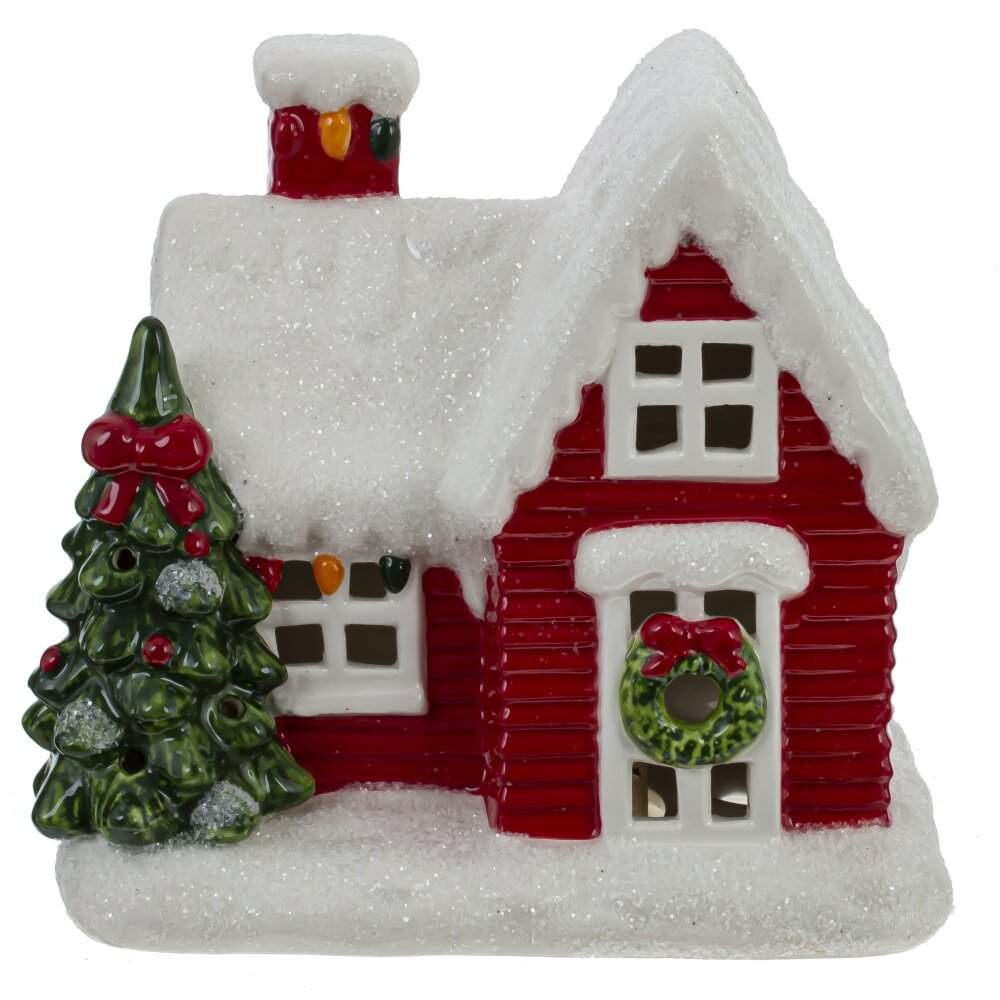 REMECO COLLECTION Фигурка 809160 Домик с подсветкой 16х11х14см (2хААА) 