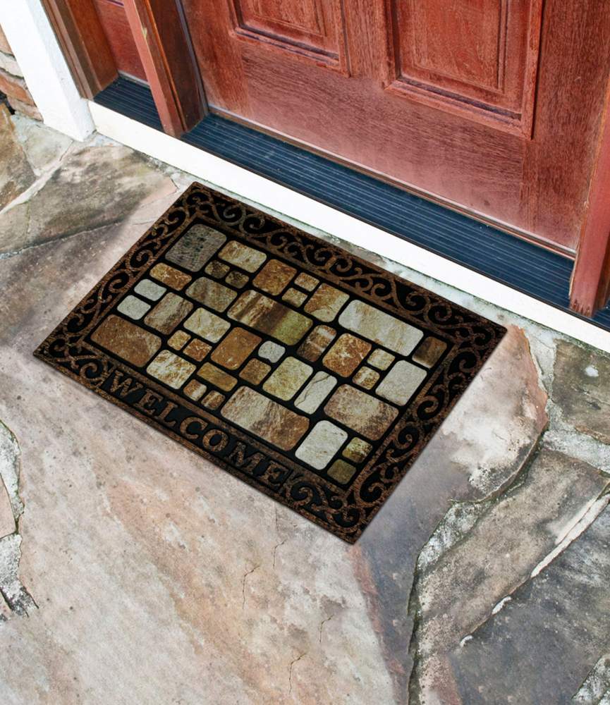 Коврик придв. флокированный 45х75  Касл  6623-03