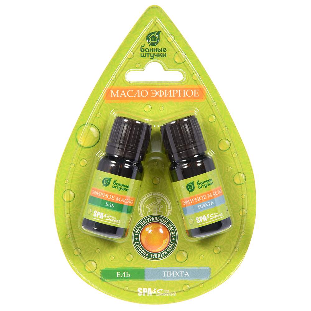 Набор эфирных масел  "Ель и пихта" 2 масла по 10 мл 32287