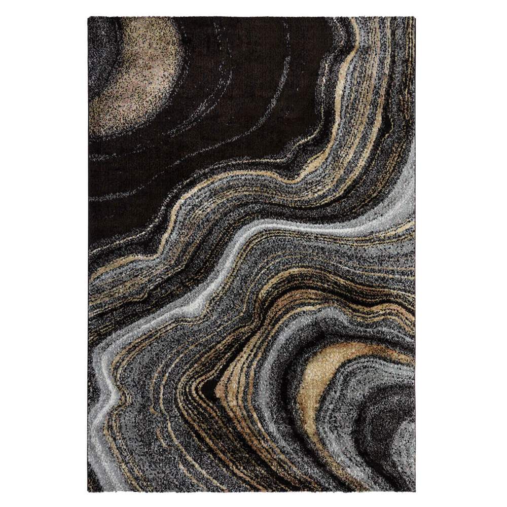 Ковер ELSA L692A  1.0x2.0  BLACK/YELLOW